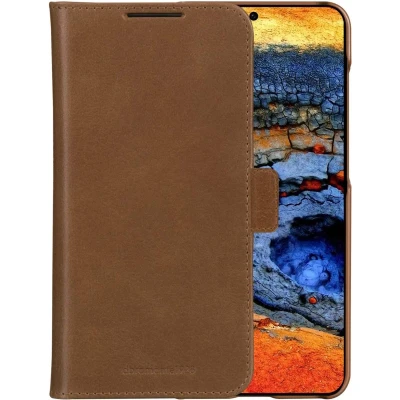 Afbeelding van dbramante1928 Hoesje Geschikt voor Samsung Galaxy S25 Plus Met Pasjeshouder Lynge Bookcase Bruin