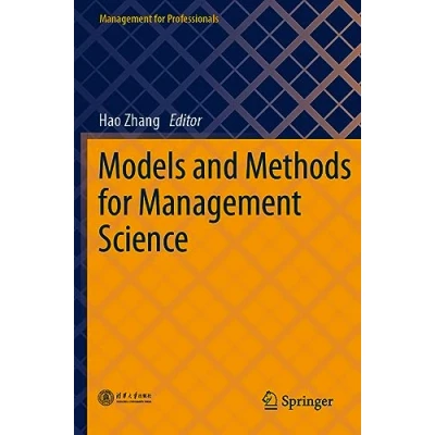 Afbeelding van Management for Professionals Models and Methods Science