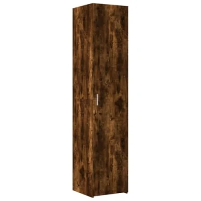 Afbeelding van vidaXL Hoge kast 40x42,5x185 cm bewerkt hout gerookt eikenkleurig