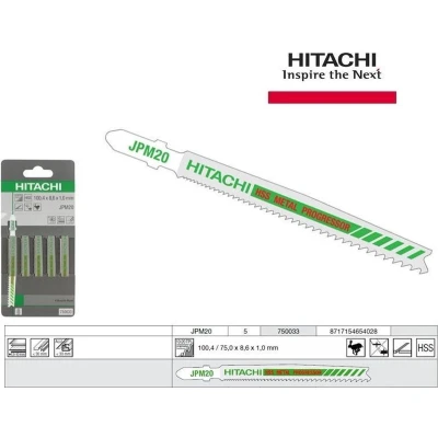 Afbeelding van Hitachi Decoupeerzaagbladen JPM20 blister van 5 bladen