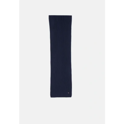 Afbeelding van Tommy Hilfiger FLAG PIMA Scarf Sjaal, Heren, Maat: One Size, Space blue