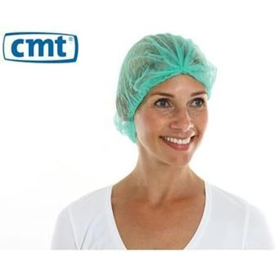 Afbeelding van Haarnetjes CMT Haarnet Clip Cap PP Non Woven Groen Maat L 53cm