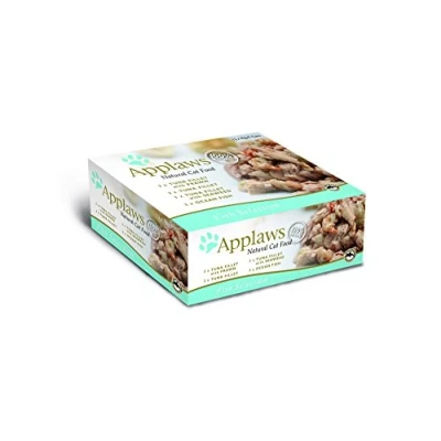 Afbeelding van 24x70g Vis selectie Applaws Kattenvoer