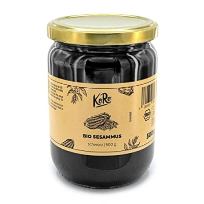 Afbeelding van KoRo Bio zwarte tahin 500 g