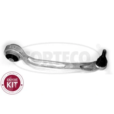 Afbeelding van CORTECO 49398705 Draagarm Vooras links, Onder Driehoeksdraagarm Aluminium AUDI: A6 C6 Avant, Allroad, Saloon