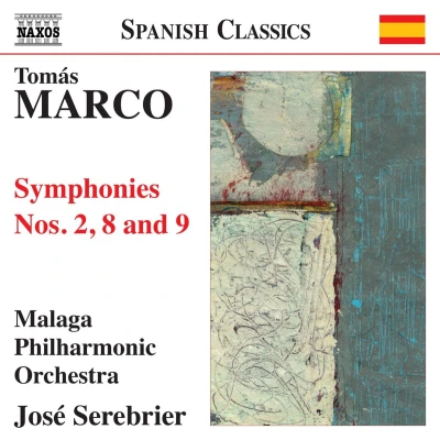 Afbeelding van Malaga Philharmonic Orchestra, José Serebrier Marco: Symphonies Nos.2, 8 &amp; 9 (CD)