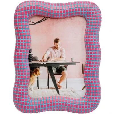 Afbeelding van Fotolistj Wavy 18x23cm roze Kare Design