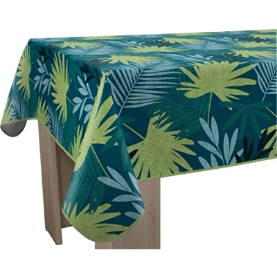 Afbeelding van Le linge de Jules Tafelkleed, vuilafstotend, Bali, rechthoekig, 150 x 200 cm