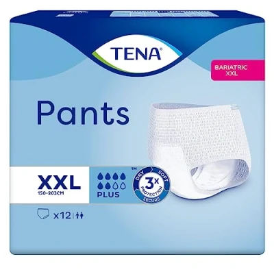Afbeelding van Tena Pants Bariatric Plus XXL 12 Stuks