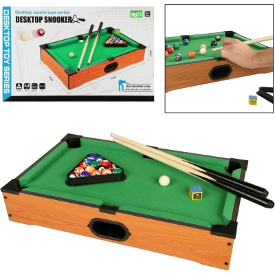 Afbeelding van Mini Billard Houten Spel, 31x51x9,5 cm