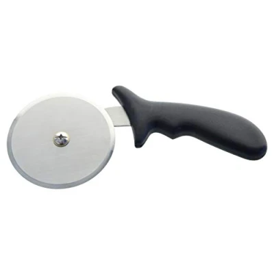 Afbeelding van FMprofessional 21696 pizzawiel, roestvrij staal, zwart, 50 x 20 cm