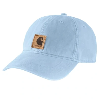 Afbeelding van Carhartt Canvas Pet Fog Blue Blauw Petten