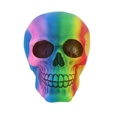 Afbeelding van Nemesis Now Beeld/figuur Rainbow Schedel Multicolours