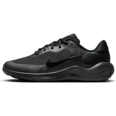 Afbeelding van Nike Performance Revolution 7 Unisex Hardloopschoenen neutraal voor kinderen, Maat: 33.5, Black/anthracite Kunststof/ textiel