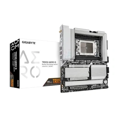Afbeelding van Gigabyte TRX50 AERO D 1.0 Moederbord Socket AMD sTR5 Vormfactor E ATX chipset AMD®