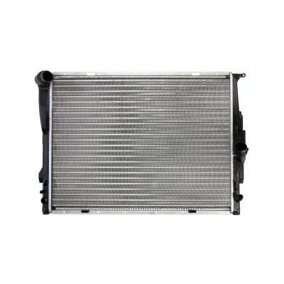 Afbeelding van THERMOTEC D7B027TT Radiateur Aluminium, Kunststof voor voertuigen met/zonder airco 600 454 32 Koelribben mechanisch gelast BMW: 3 Saloon, 1 Hatchback