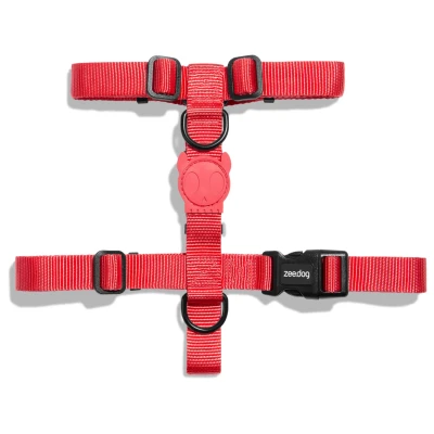 Afbeelding van Zee.Dog H Harnas Neon Coral Hondentuig 40 67x62 107x2.5 cm