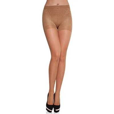 Afbeelding van Merry Style Vormgevende panty voor dames met buikverstevigend effect MS 128 40 denier, Beige