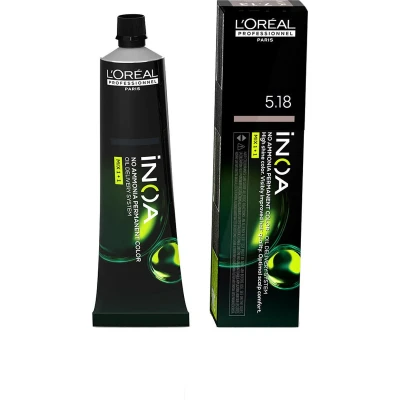 Afbeelding van Permanente Kleur L&#039;Oreal Professionnel Paris Inoa No 5.18 60 g