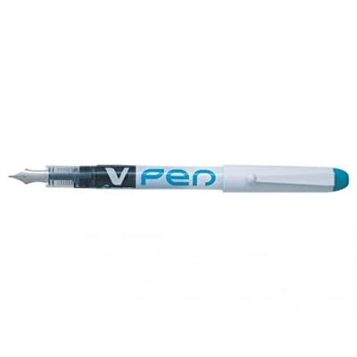 Afbeelding van Pilot V Pen Turquoise Uitwisbare Vulpen 0,50 mm Schrijfbreedte