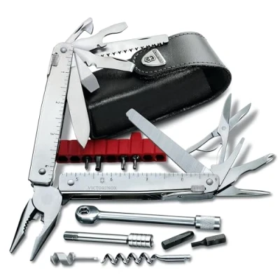 Afbeelding van Victorinox SwissTool Plus II 3.0339.L Zwitsers zakmes Aantal functies 41 RVS