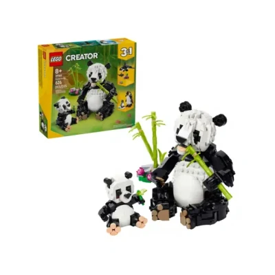 Afbeelding van LEGO Creator 3in1 Wilde dieren: pandafamilie 31165