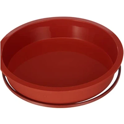 Afbeelding van Silikomart 20.120.00.0060 SFT120 bakvorm, rond, siliconen, terracotta