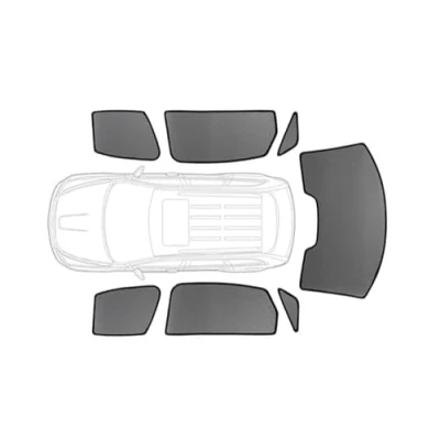 Afbeelding van Pare Soleil De Fenêtre Voiture Pour Mazda 3 BP Hayon 2019 2023 Rideau 4e Génération En Maille Cadre brise