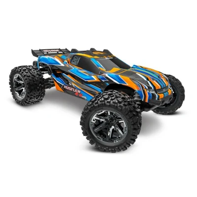 Afbeelding van Traxxas Rustler 4X4 VXL HD TQi TSM (zonder batterij/lader) Oranje