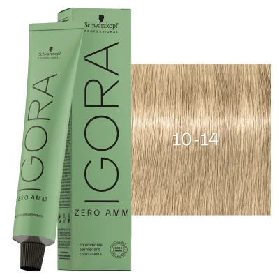 Afbeelding van Schwarzkopf Igora Zero AMM 10 14 60ml
