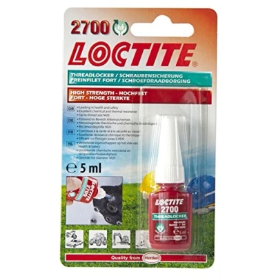 Afbeelding van Henkel 2700/5/1 Loctite Threadlocker, hoge sterkte, 5 ml
