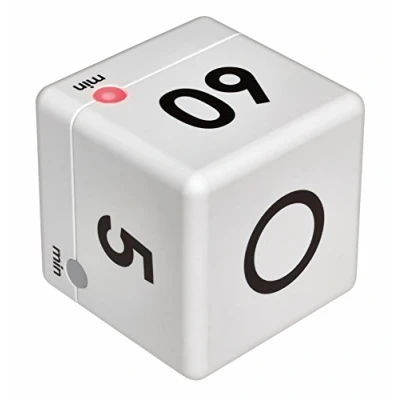 Afbeelding van TFA Dostmann Timer Cube Wit Digitaal