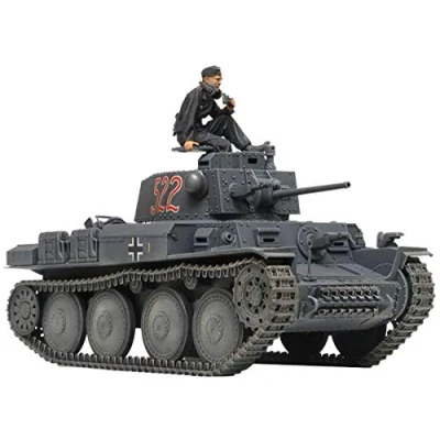 Afbeelding van 1:35 Tamiya 35369 38(t) Ausf.E/F Tank Plastic Modelbouwpakket
