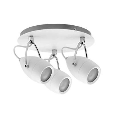 Afbeelding van Paulmann LED plafondlamp IP44 3x10W GU10 wit chroom 230V metaal 667.16