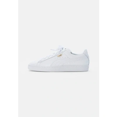 Afbeelding van puma Basket Classic XXI Unisex Sneakers laag whitepuma white, Maat: 40, white Leer en imitatieleer