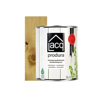 Afbeelding van Lacq Produra Transparante Beits Naturel 1L