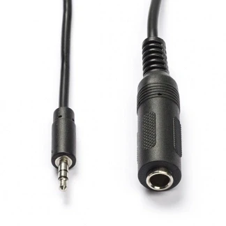 Afbeelding van 3.5 mm (m) naar 6.35 jack (v) adapterkabel Nedis 0.2 meter (Stereo)