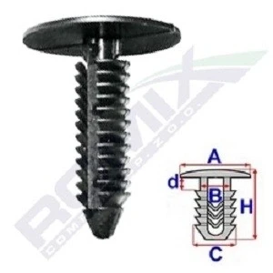 Afbeelding van ROMIX B15543 Clip, sier /beschermingslijst
