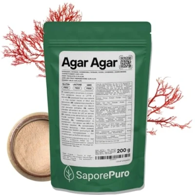 Afbeelding van Saporepuro Agar 200 gr plantaardig geleerpoeder