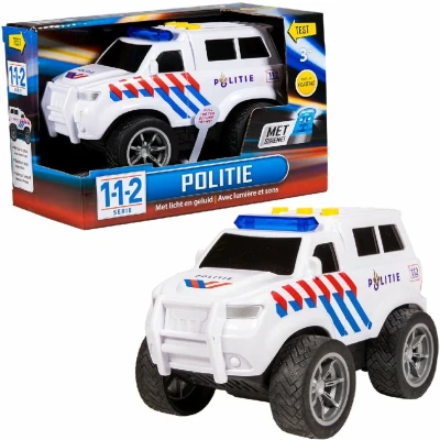 Afbeelding van City 112 Rescue Racers Politie met Licht en Geluid