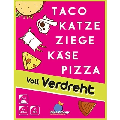 Afbeelding van Taco Katze Ziege Käse Pizza: Voll Verdreht
