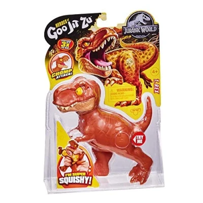 Afbeelding van Grandi Giochi Goo Jit Zu Jurassic World dinosaurussen 4 verschillende figuren