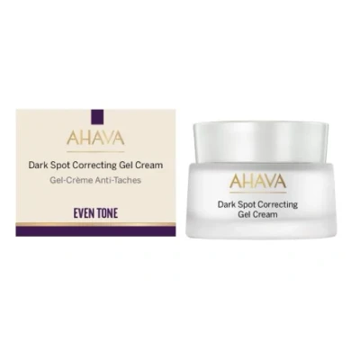 Afbeelding van AHAVA Donkere Vlekken Corrigerende Gelcrème Anti VEGAN Alcohol en parabenenvrij 50ml
