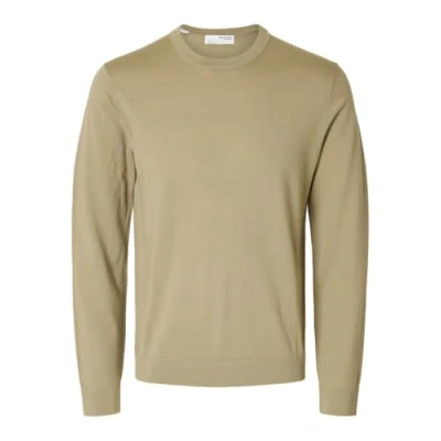 Image de SELETED HOMME SLHTRAY LS Knit Merino Col rond Noos, beige, M