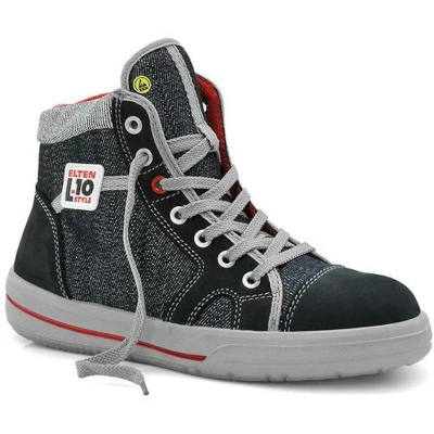 Afbeelding van Elten Sensation Lady Mid ESD HG S2 74206 Zwart/Grijs
