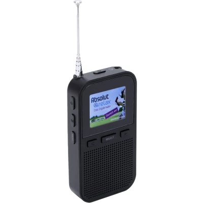Afbeelding van Denver DAB radio Draagbare Batterijen &amp; Netstroom 60 voorkeuzezenders Reiswekker DAH126 Zwart