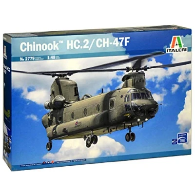 Afbeelding van 1:48 Italeri 2779 Chinook HC.2/CH 47F Plastic Modelbouwpakket