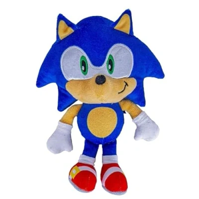 Afbeelding van Sonic The Hedgehog Origineel gelicentieerd pluche dier 80 cm en Rainbow modellen 28 30 (7 editie naar keuze) (Classic 2D 25 cm)