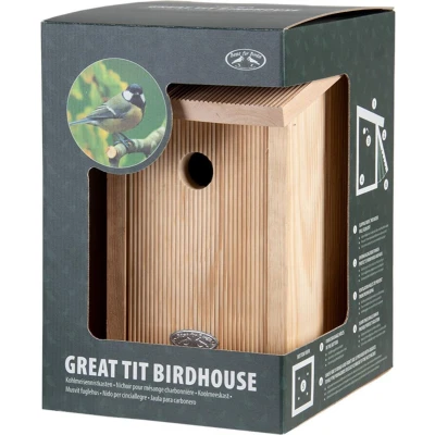 Afbeelding van Esschert Design Nestkast Koolmees in Giftbox
