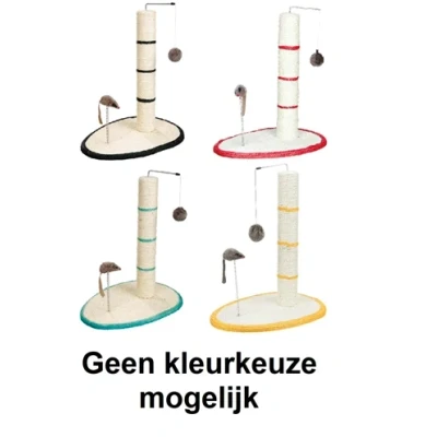 Afbeelding van Trixie Krabpaal Scratch Me Creme Assorti 40X30X50 CM